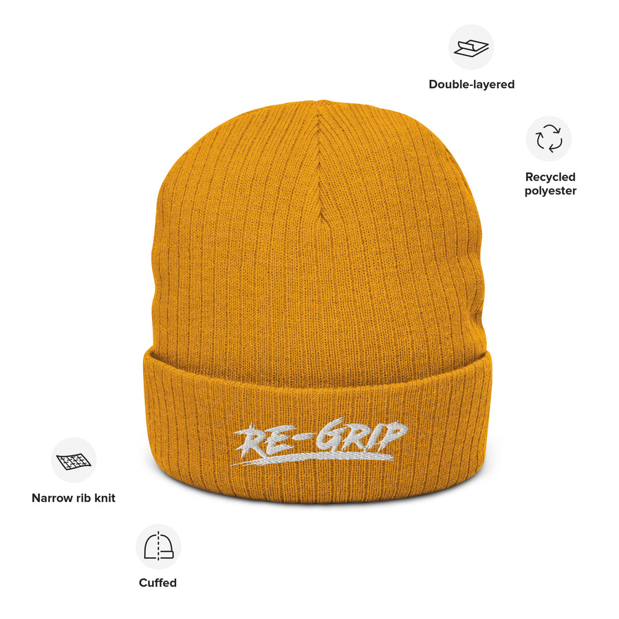 Re-Grip Ribbed Knit Beanie