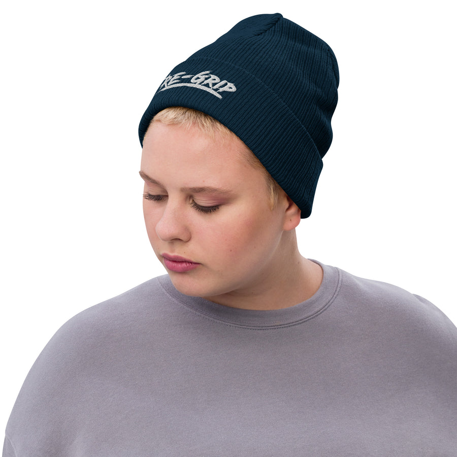 Re-Grip Ribbed Knit Beanie