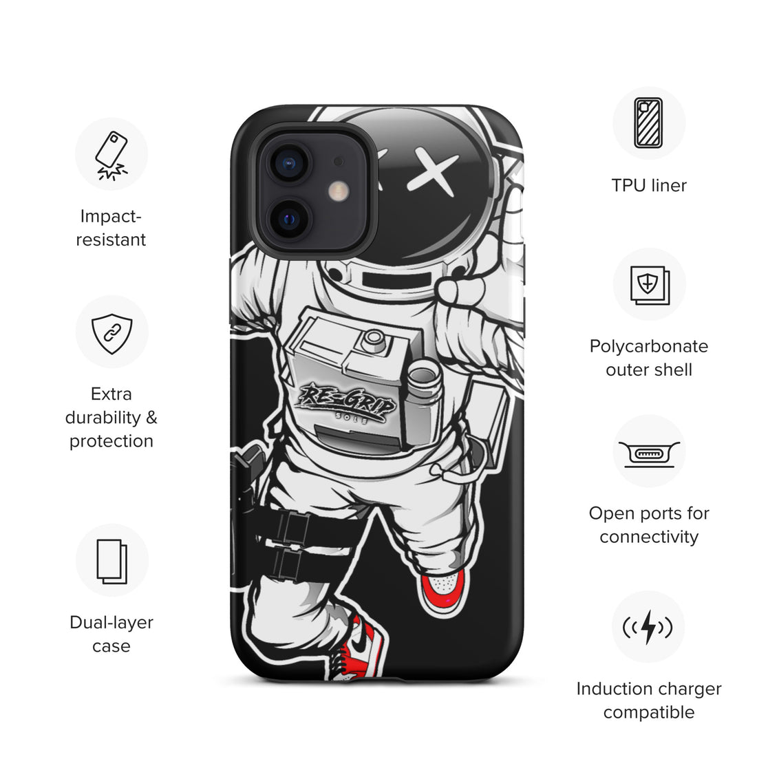 "Astronaut Boy" Tough iPhone Case