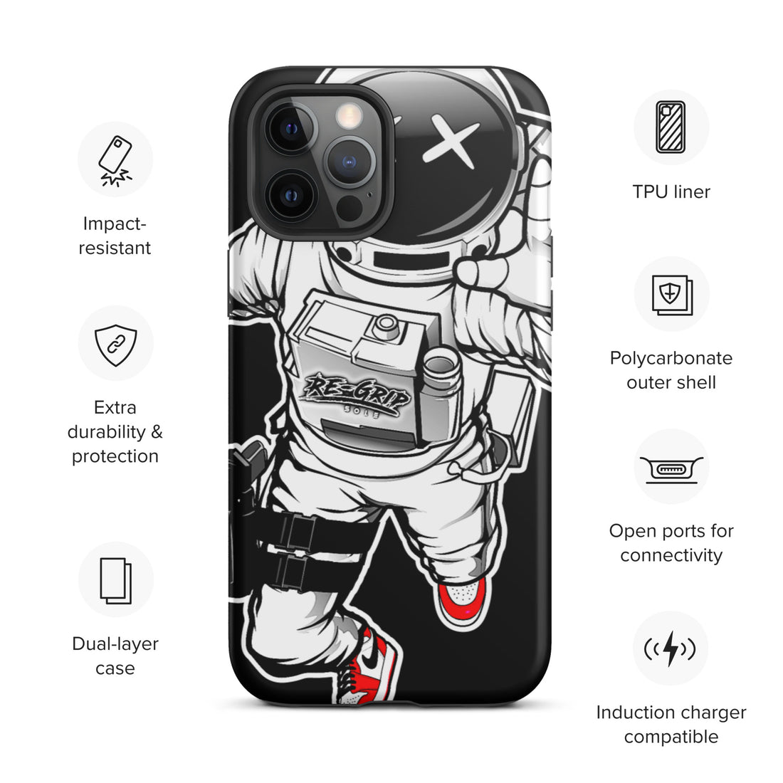 "Astronaut Boy" Tough iPhone Case