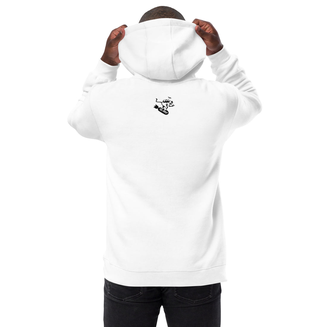 "Fangs" Fitted Hoodie