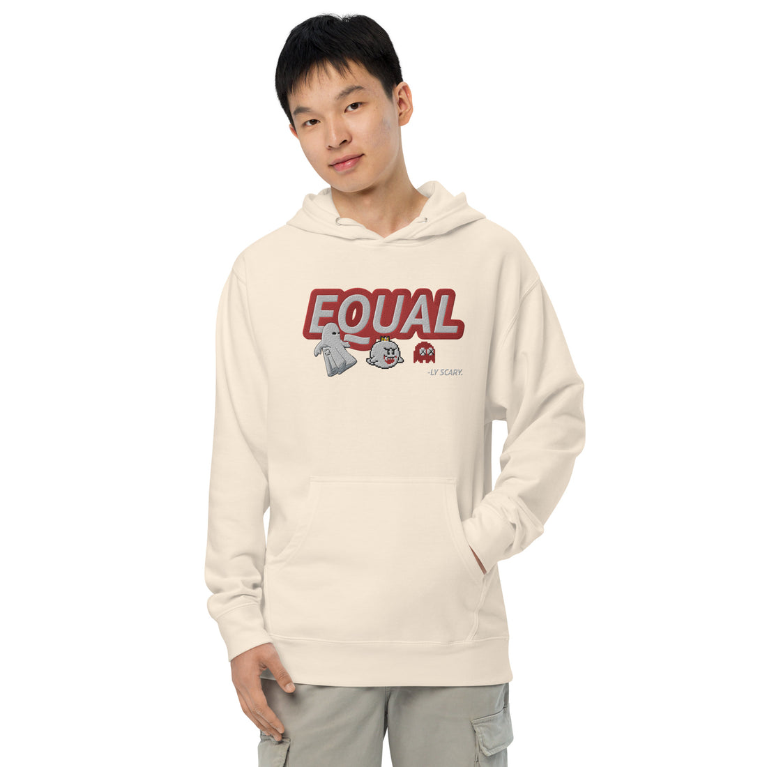 "Equal-Ly Scary" Fitted Hoodie