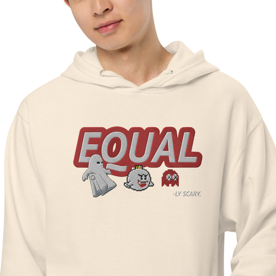 "Equal-Ly Scary" Fitted Hoodie