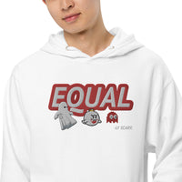 "Equal-Ly Scary" Fitted Hoodie