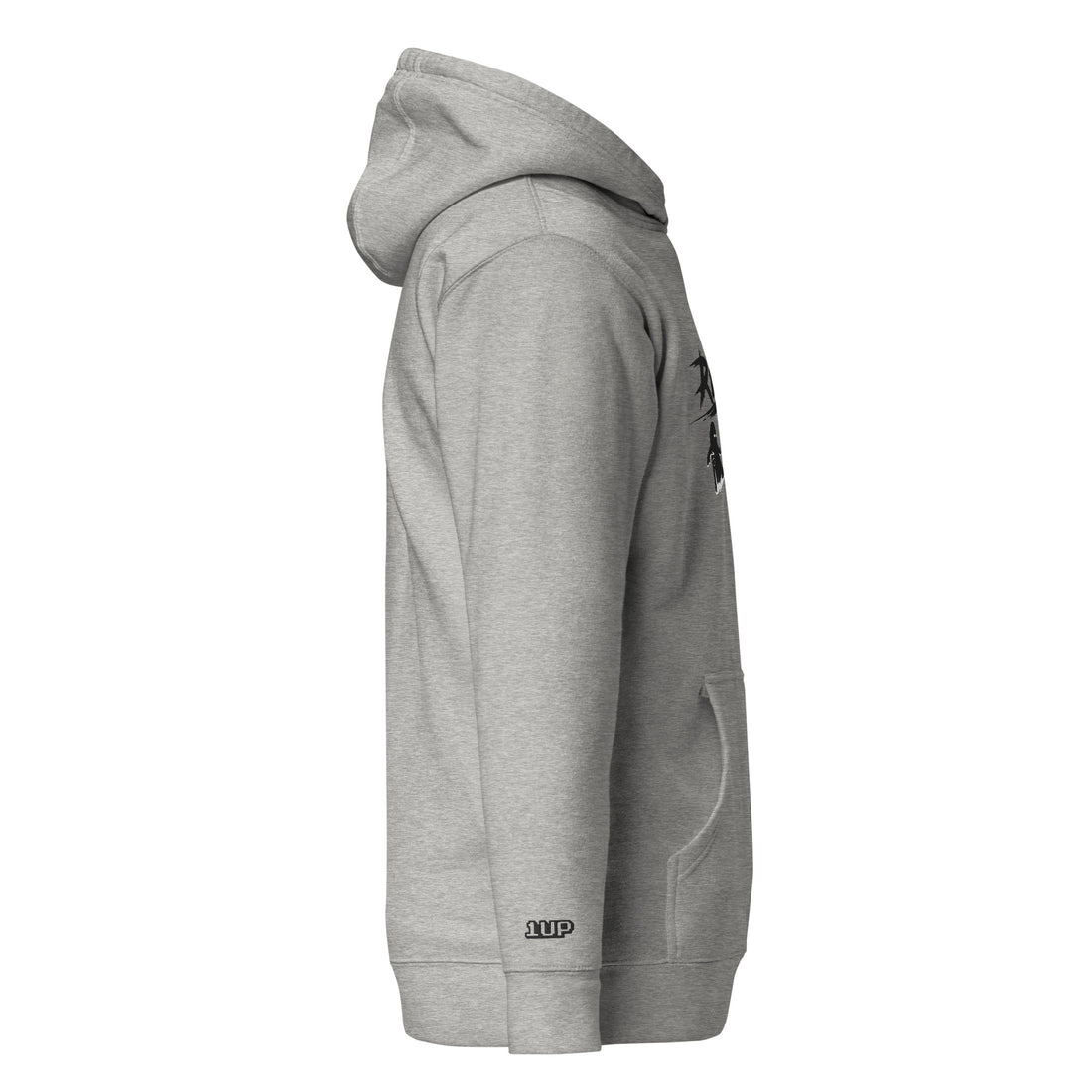 "Ghosts" Fitted Hoodie