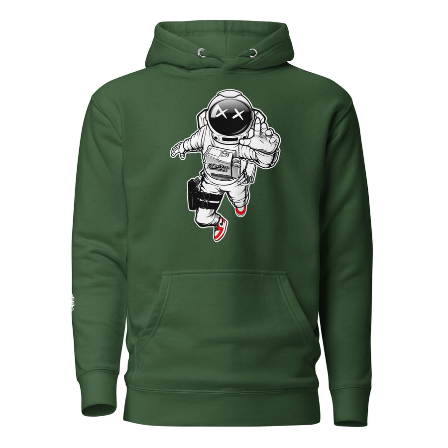 Astronaut Boy Fitted Hoodie