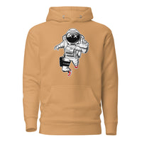 Astronaut Boy Fitted Hoodie