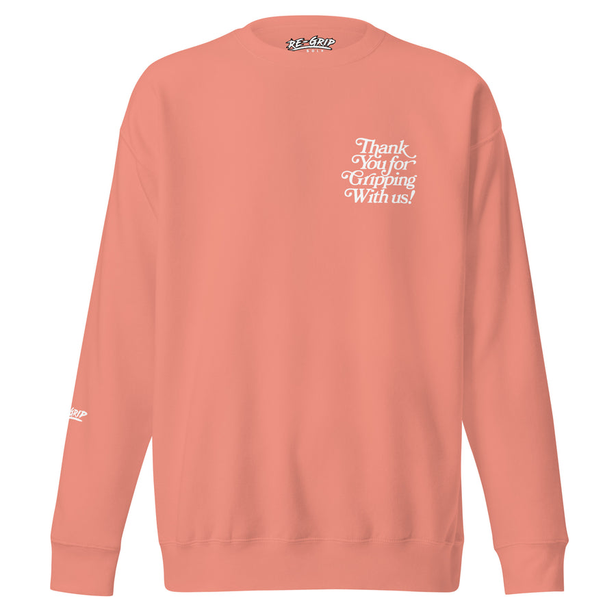 "Thank You" Premium Sweatshirt