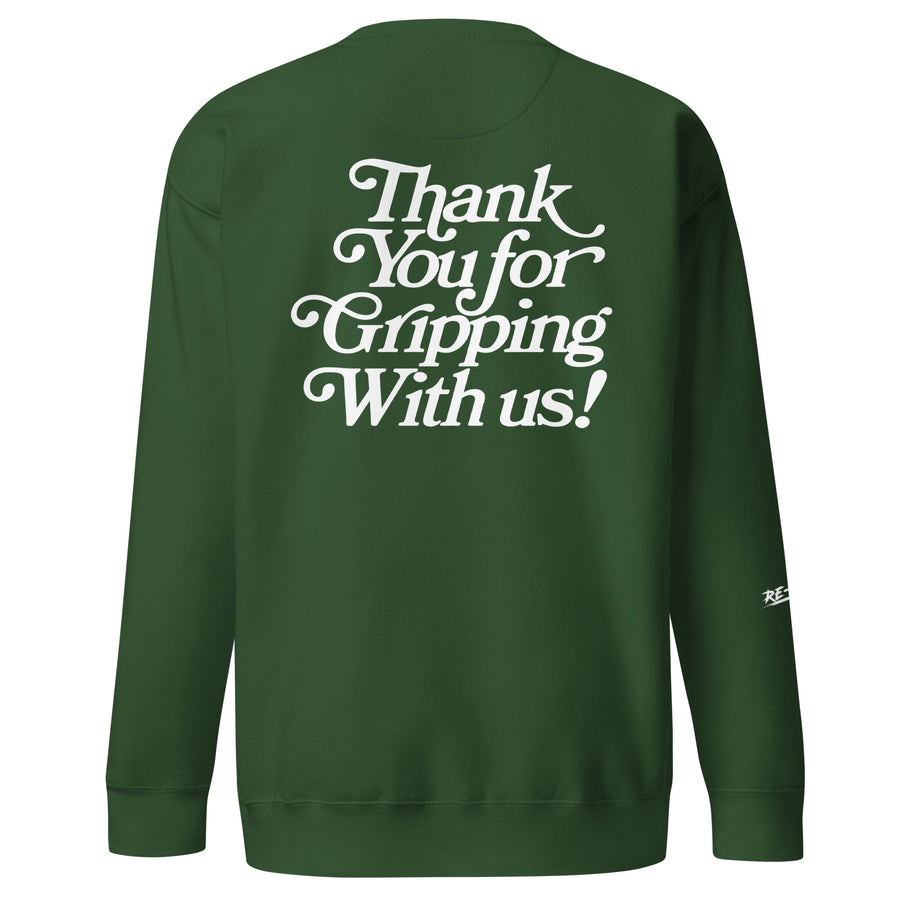 "Thank You" Premium Sweatshirt